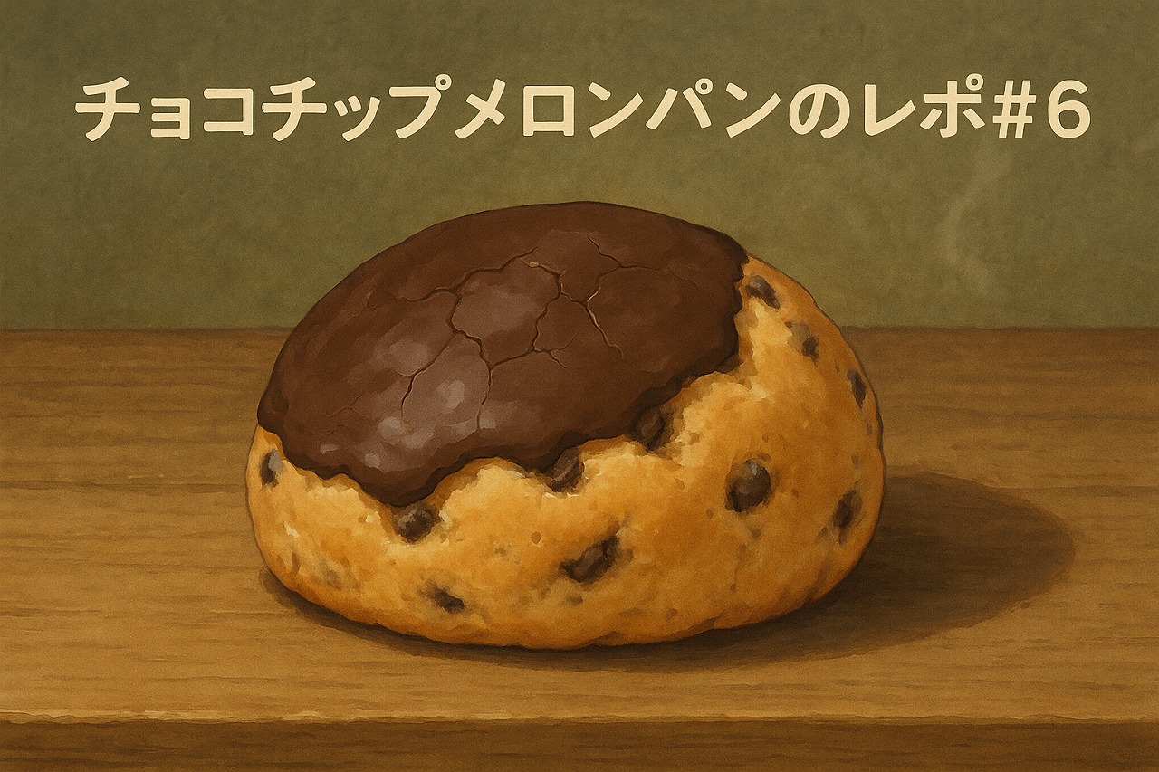 チョコチップメロンパンのレポ#6