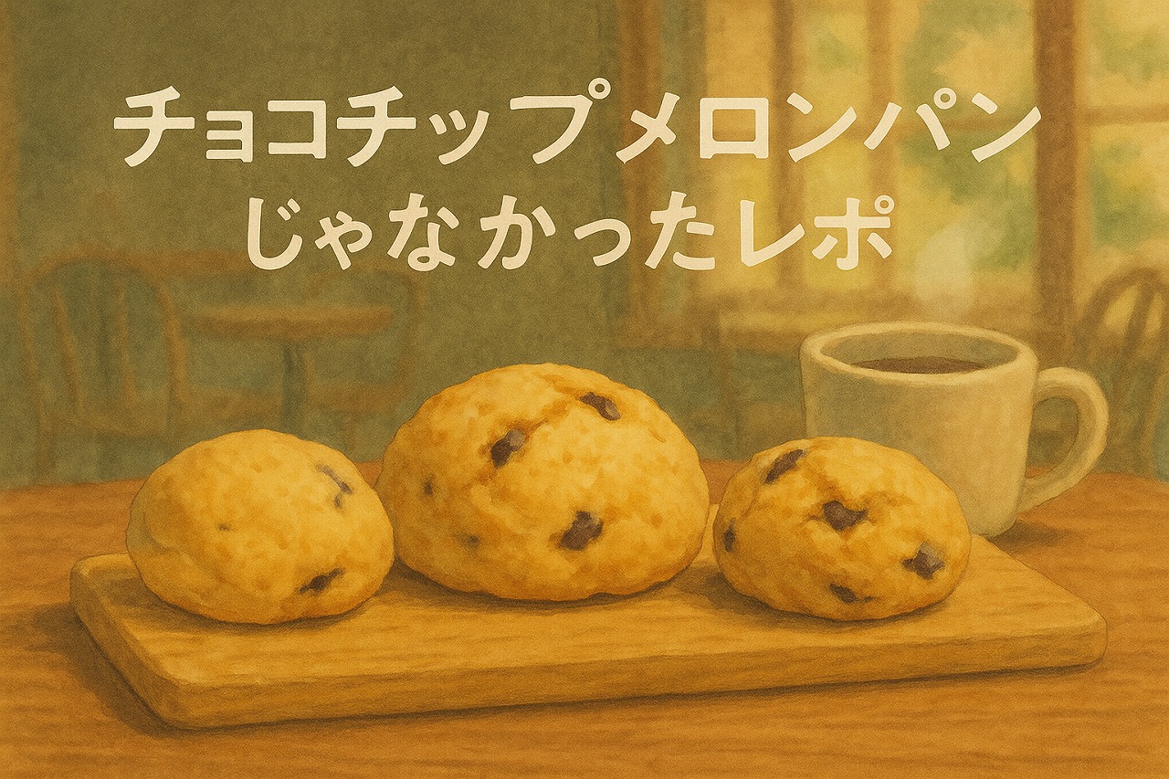チョコチップメロンパンじゃなかったレポ